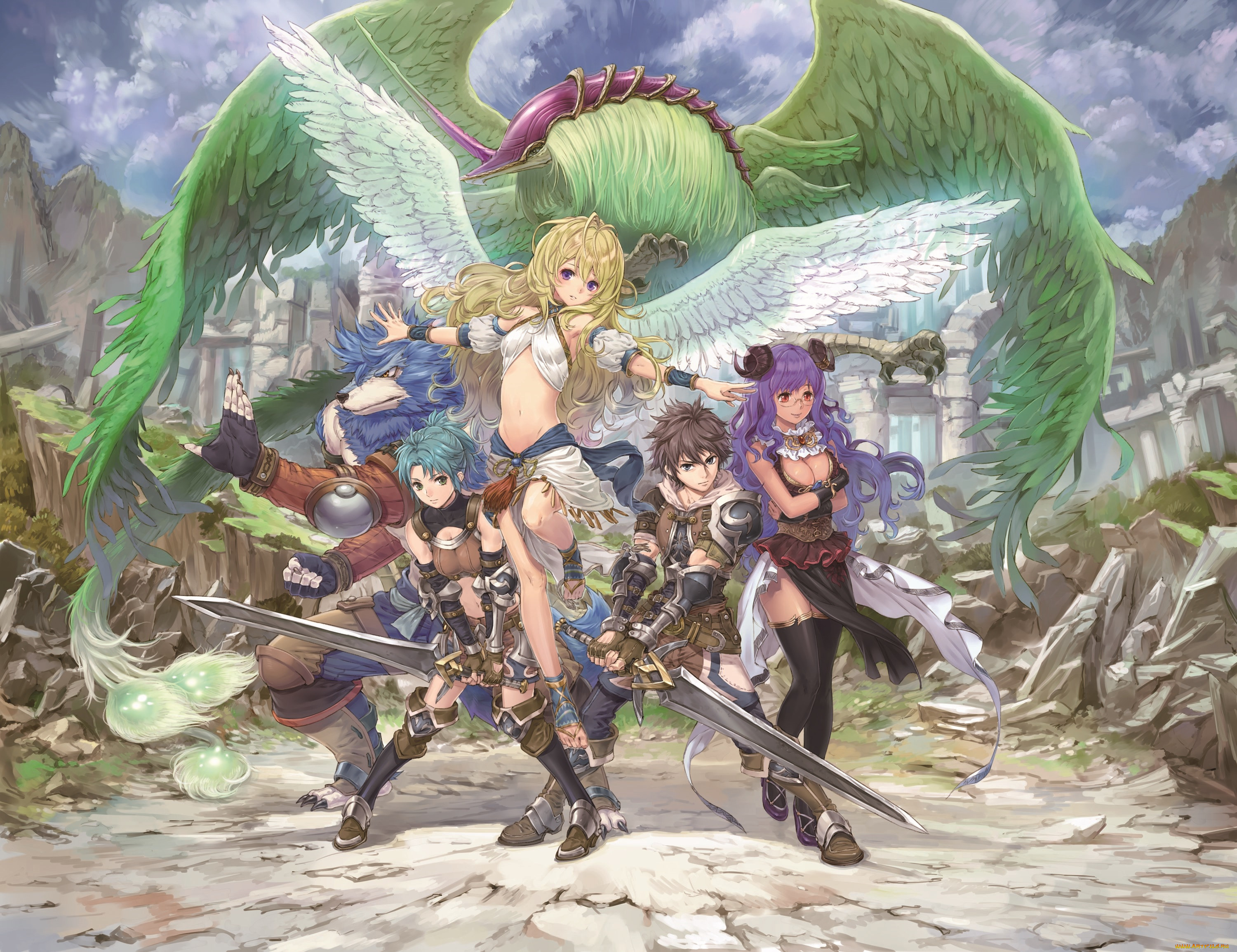 ,  kishida mel, , ,  , breath, of, fire, amelia, kishida, mel